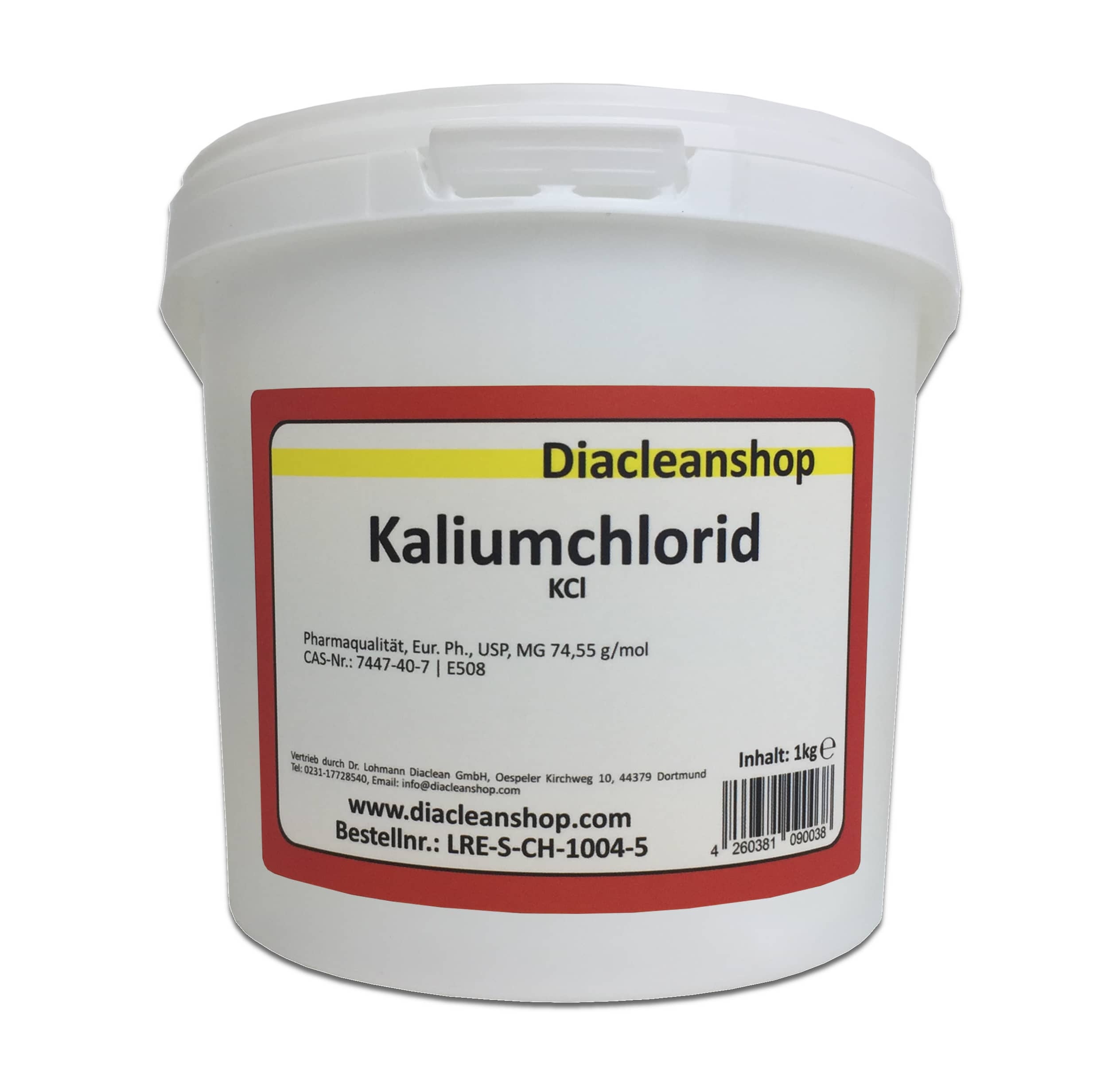 Kaliumchlorid, Kaliumsalz, E508 kaufen Diacleanshop