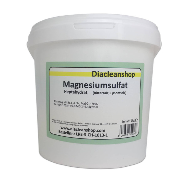 Magnesiumsulfat (Bittersalz, Epsom-Salz)
