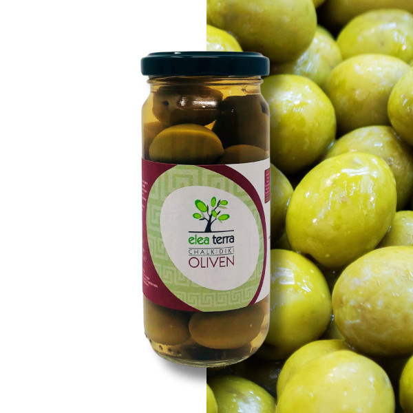 Oliven Chalkidiki mit Kern