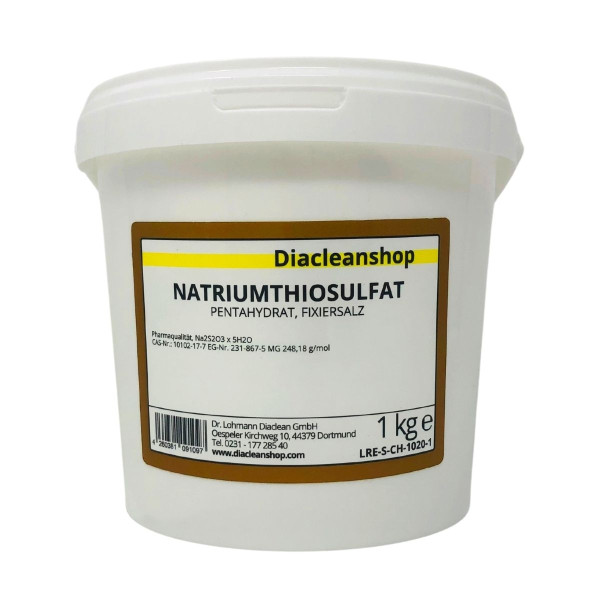 Natriumthiosulfat - Fixiersalz - Natriumhyposulfit Na2S2O3 Pharmaqualität